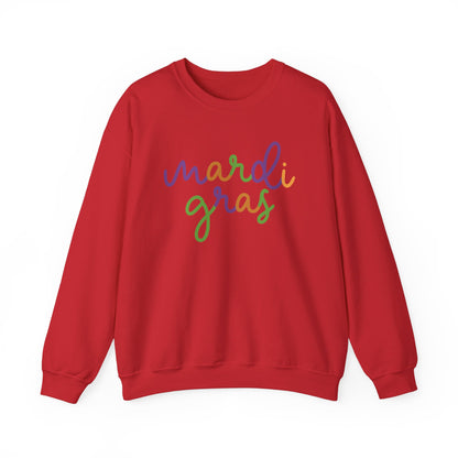 Mardi Gras | Mardi Grass Small | Unisex Heavy Blend™ Crewneck Sweatshirt