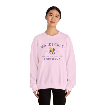 Mardi Gras | Mardi Louisiana| Unisex Heavy Blend™ Crewneck Sweatshirt
