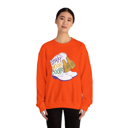 Mardi Gras | Boots | Unisex Heavy Blend™ Crewneck Sweatshirt