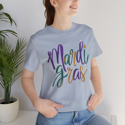 Mardi Gras Design01 Unisex Jersey Short Sleeve Tee