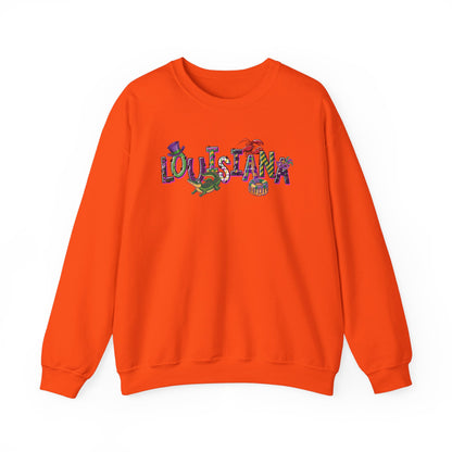 Mardi Gras | Louisiana | Unisex Heavy Blend™ Crewneck Sweatshirt