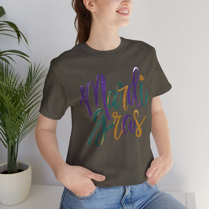 Mardi Gras Design01 Unisex Jersey Short Sleeve Tee