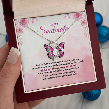 To My Soulmate | You're That Woman | Forever Love Necklace