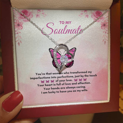 To My Soulmate | You're That Woman | Forever Love Necklace