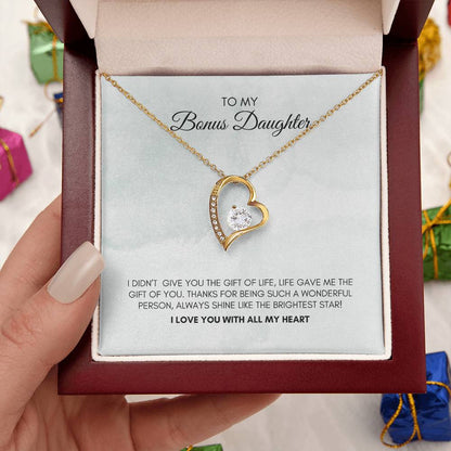 To My Daughter | I Didn't Give You The Gift Of Life | Forever Love Necklace