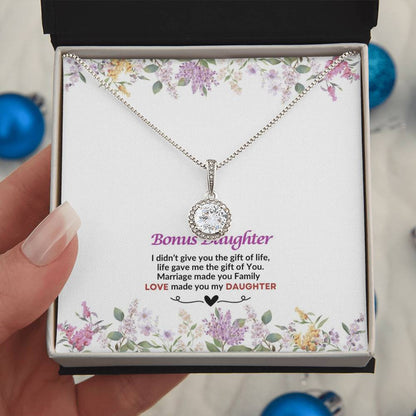 To My Daughter | I Didn't Give You The Gift of Life | Eternal Hope Necklace
