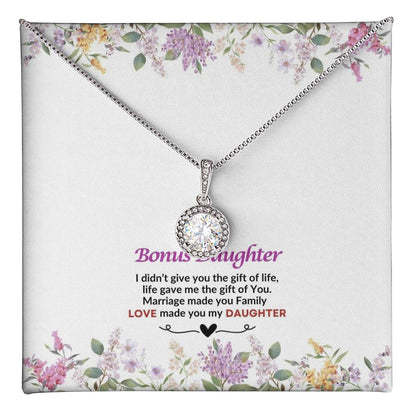 To My Daughter | I Didn't Give You The Gift of Life | Eternal Hope Necklace