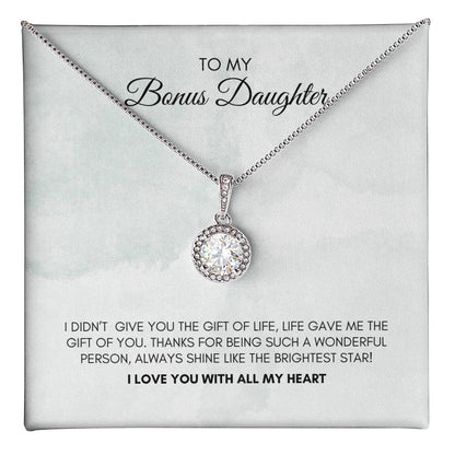 To My Daughter | I Didn't Give You The Gift Of Life | Eternal Hope Necklace