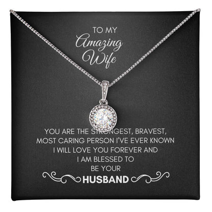 To My Wife | You Are The Strongest | Eternal Hope Necklace