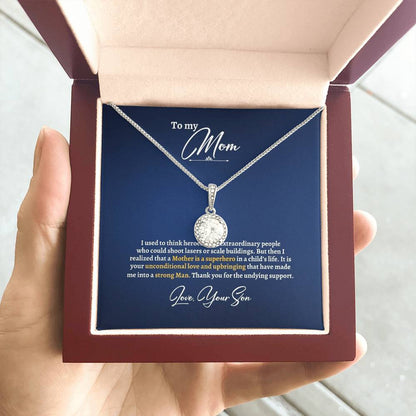 To My Mom | I Used To Think Heroes Were Extraordinary People | Eternal Hope Necklace