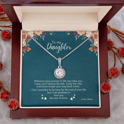 To My Daughter | Wherever You Journey In Life May Take You | Eternal Hope Necklace