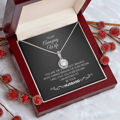 To My Wife | You Are The Strongest | Eternal Hope Necklace