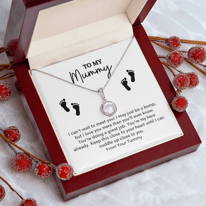 To My Mom | I Can't Wait To Meet You | Eternal Hope Necklace