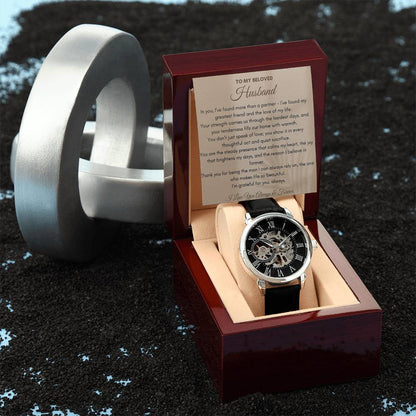 To My Husband | In You. I've FoundMore Than a Partner | Openwork Watch