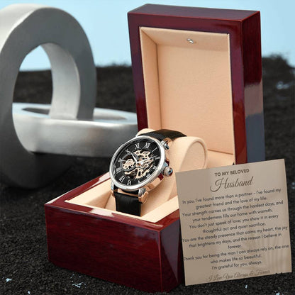 To My Husband | In You. I've FoundMore Than a Partner | Openwork Watch