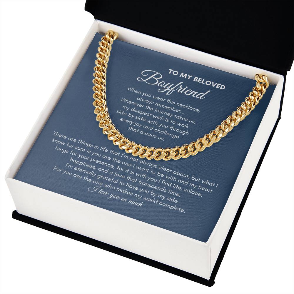 To My Boyfriend | When You Wear This Necklace | Cuban Link Chain
