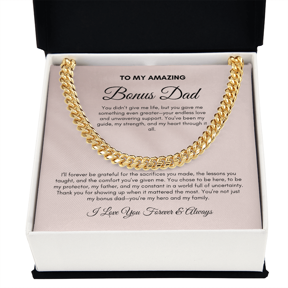 To My Dad | You Didn't Give Me Life | Cuban Link Chain