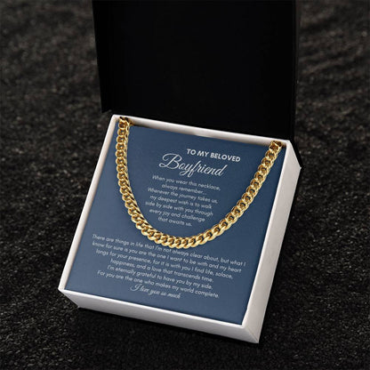 To My Boyfriend | When You Wear This Necklace | Cuban Link Chain