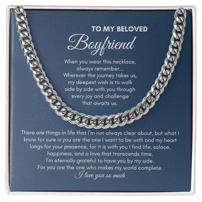 To My Boyfriend | When You Wear This Necklace | Cuban Link Chain