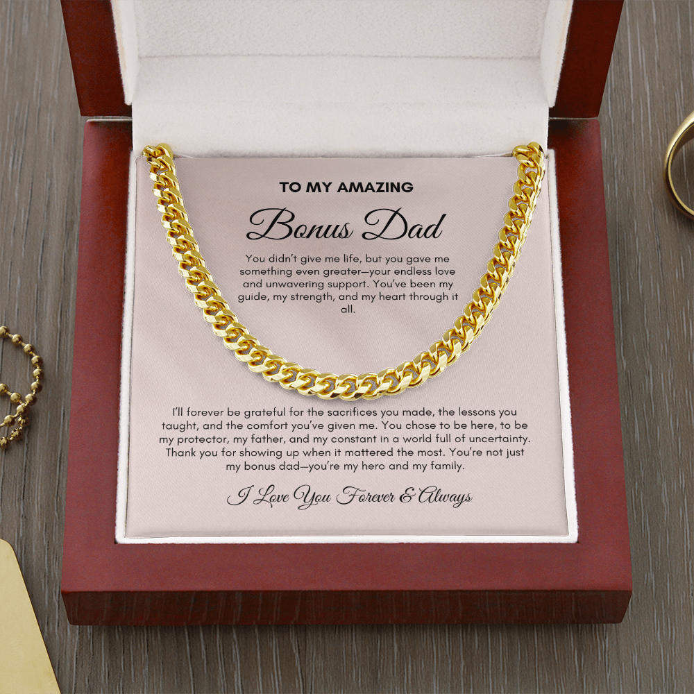 To My Dad | You Didn't Give Me Life | Cuban Link Chain