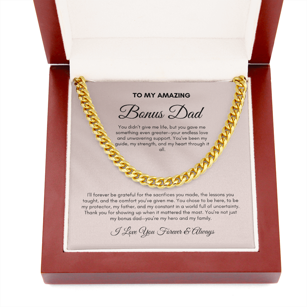 To My Dad | You Didn't Give Me Life | Cuban Link Chain