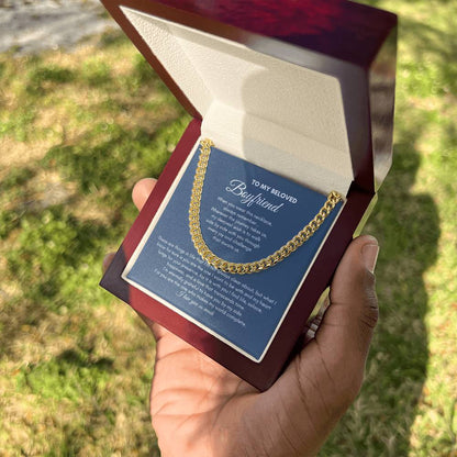 To My Boyfriend | When You Wear This Necklace | Cuban Link Chain