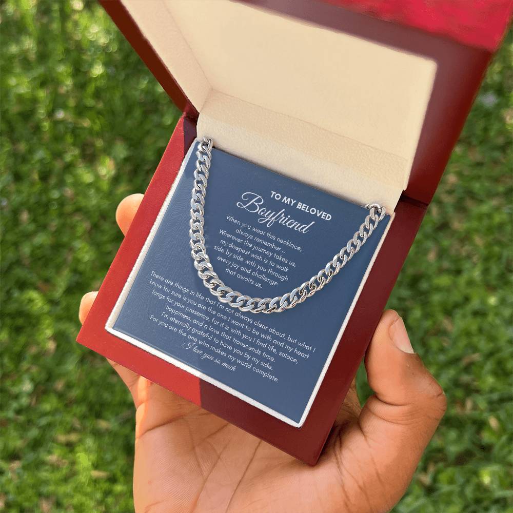 To My Boyfriend | When You Wear This Necklace | Cuban Link Chain