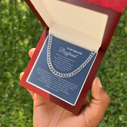 To My Boyfriend | When You Wear This Necklace | Cuban Link Chain