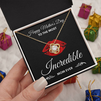 Mother's Day | Incredible Mom | Love Know Necklace