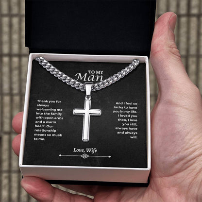 To My Man | Thank You For Always | Cuban Link Chain