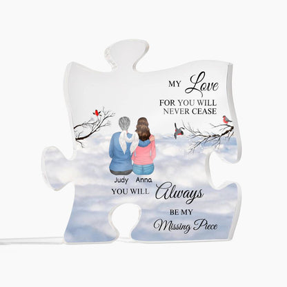 To My Best Friend | My Love For you | Acrylic Puzzle Plaque