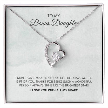 To My Daughter | I Didn't Give You The Gift Of Life | Forever Love Necklace