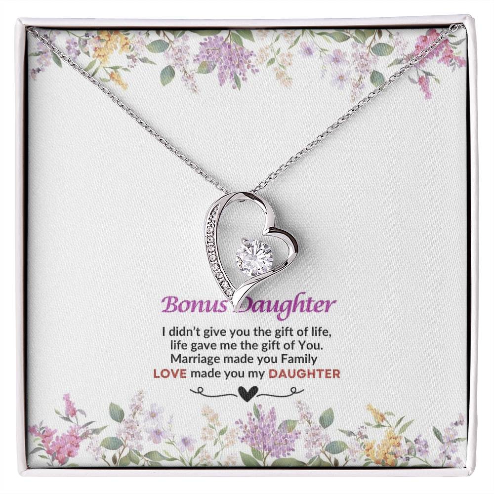 To My Daughter | I Didn't Give You The Gift Of Life | Forever Love Necklace