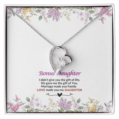 To My Daughter | I Didn't Give You The Gift Of Life | Forever Love Necklace