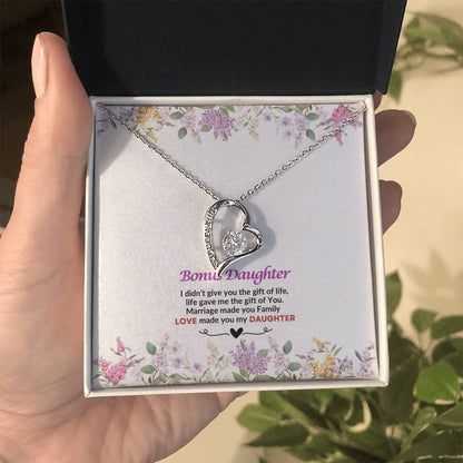 To My Daughter | I Didn't Give You The Gift Of Life | Forever Love Necklace