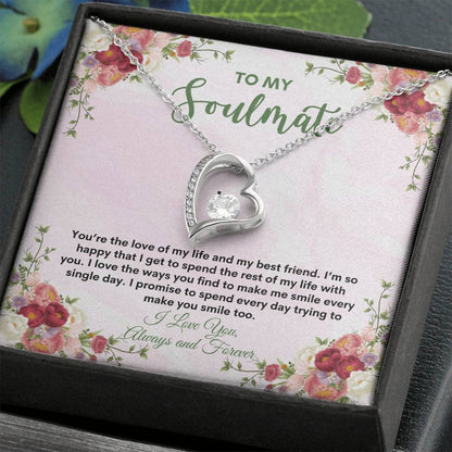 To My Soulmate | You're The Love | Forever Love Necklace