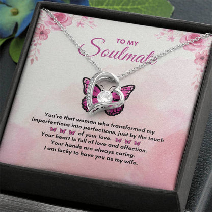 To My Soulmate | You're That Woman | Forever Love Necklace