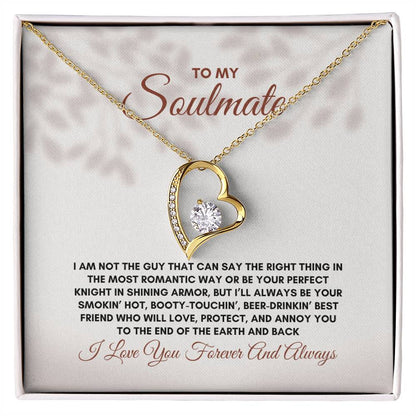 To My Soulmate | I Am Not The Guy | Forever Love Necklace