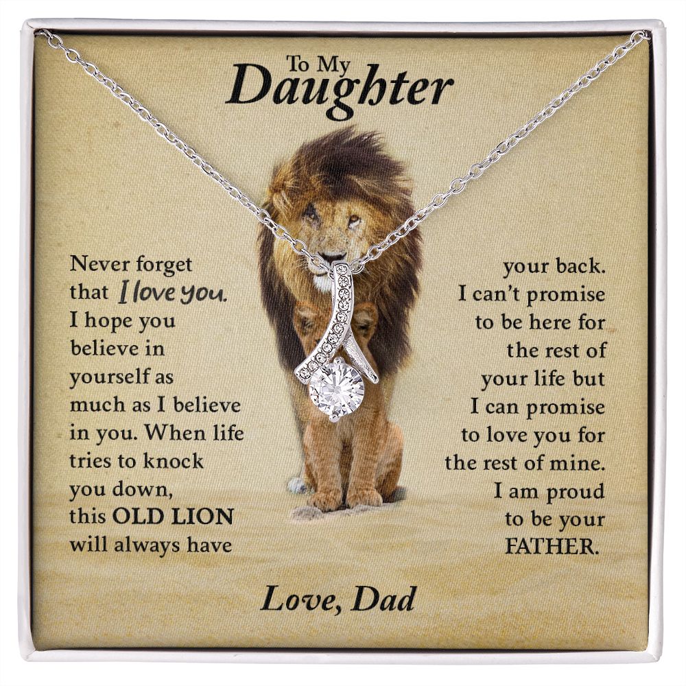 My Daughter | I'll be there for you - Alluring Beauty necklace