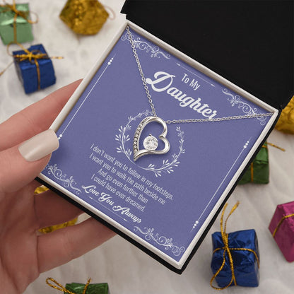 My Daughter | Follow your heart - Forever Love Necklace