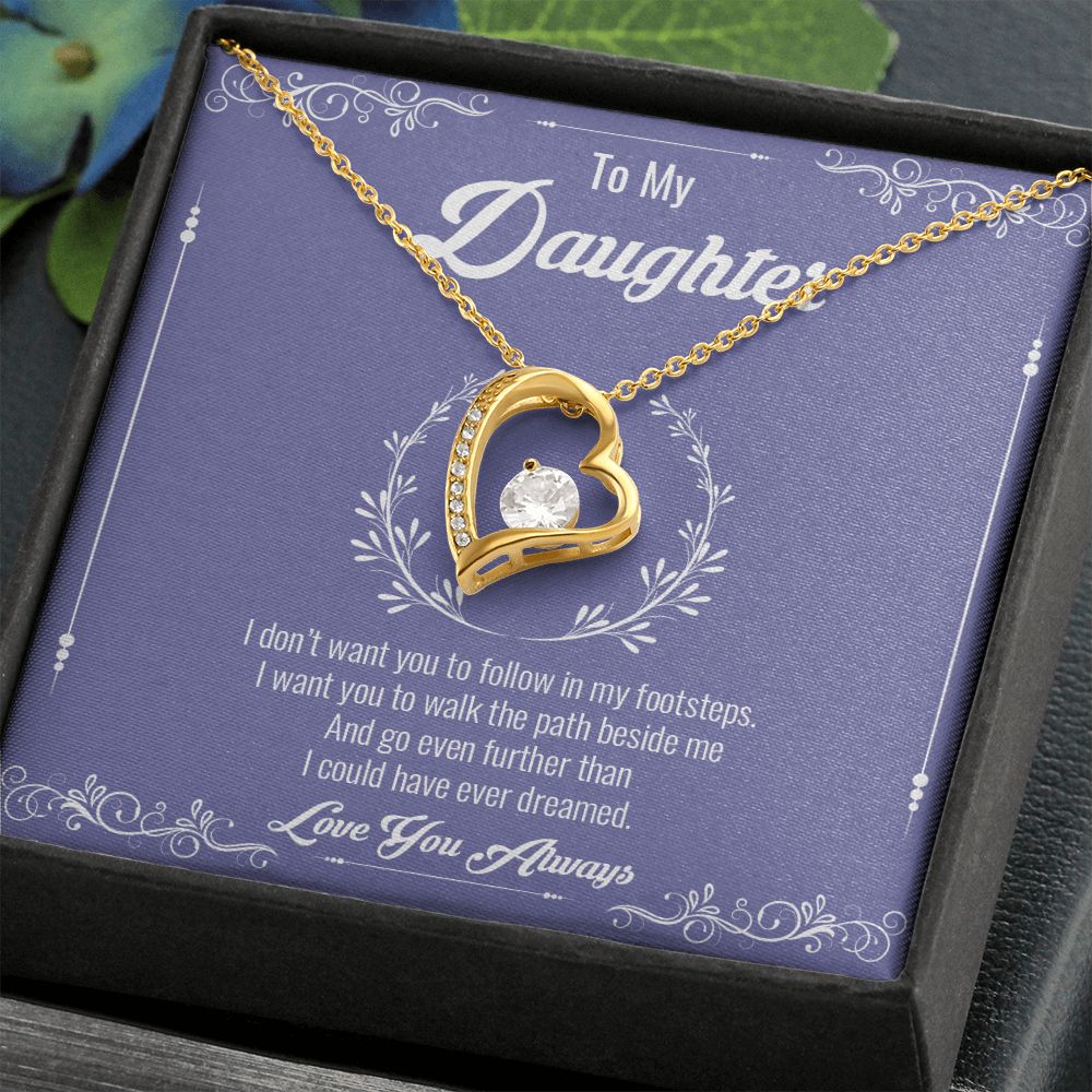 My Daughter | Follow your heart - Forever Love Necklace